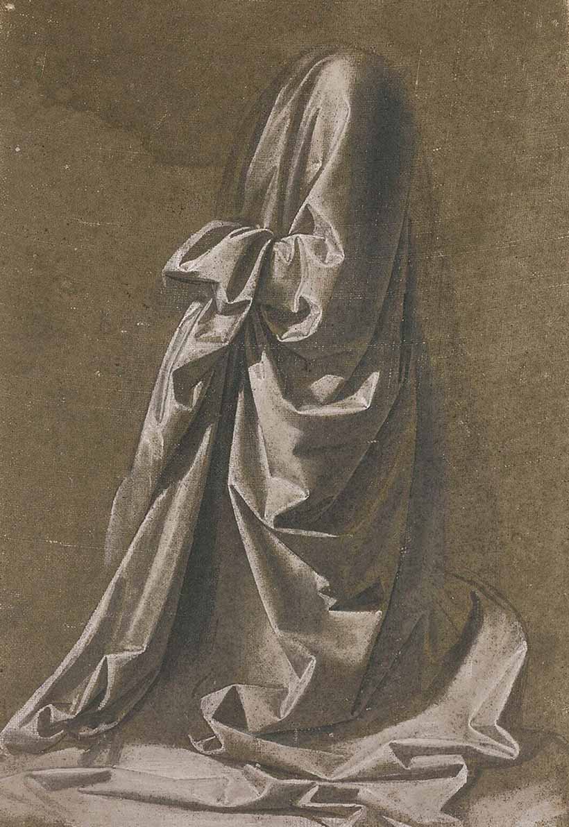ダヴィンチの衣紋の習作