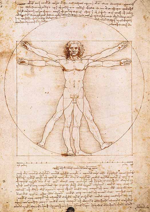 ウィトルウィウス的人体図